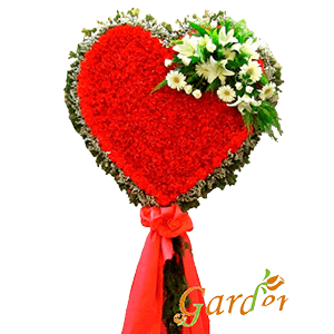 KARANFİL KALP PANO ÇELENK