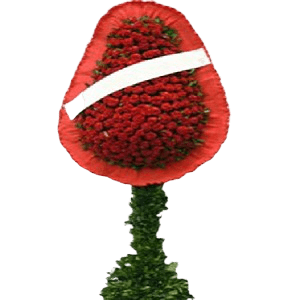 KIRMIZI KARANFİL ÇELENK